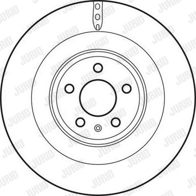 Jurid 562767JC - Disc frana www.parts5.com