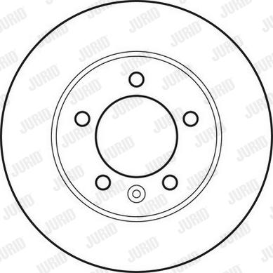 Jurid 562714JC - Kočni disk www.parts5.com