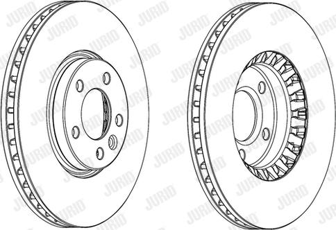 Jurid 562739JC-1 - Jarrulevy www.parts5.com