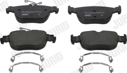 Jurid 574092J - Brake Pad Set, disc brake www.parts5.com