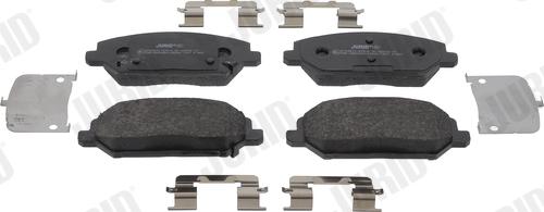 Jurid 574057J - Brake Pad Set, disc brake www.parts5.com