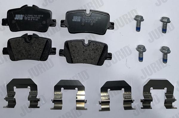 Jurid 574018J - Brake Pad Set, disc brake www.parts5.com