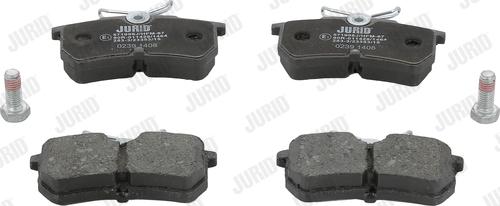 Jurid 571998J - Kit de plaquettes de frein, frein à disque www.parts5.com