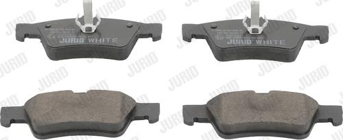 Jurid 571989JC - Тормозные колодки, дисковые, комплект www.parts5.com