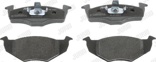 Jurid 571923J - Set placute frana,frana disc www.parts5.com