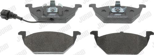 Jurid 571971J - Set placute frana,frana disc www.parts5.com