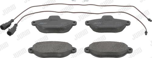 Jurid 571523J - Set placute frana,frana disc www.parts5.com