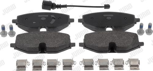 Jurid 573904J - Brake Pad Set, disc brake www.parts5.com