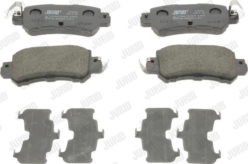 Jurid 573450J - Set placute frana,frana disc www.parts5.com