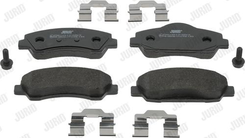 Jurid 573461J - Brake Pad Set, disc brake www.parts5.com