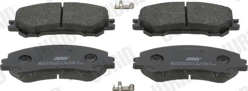 Jurid 573659J - Set placute frana,frana disc www.parts5.com