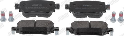 Jurid 573603J - Brake Pad Set, disc brake parts5.com