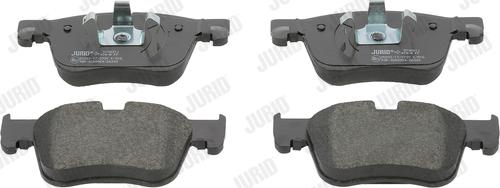 Jurid 573621J - Brake Pad Set, disc brake parts5.com