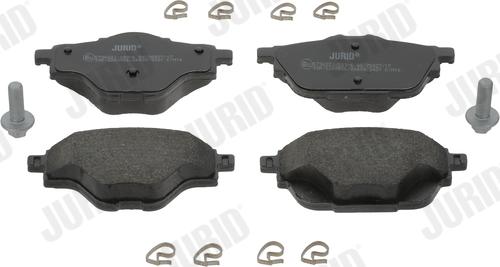 Jurid 573622J - Set placute frana,frana disc www.parts5.com