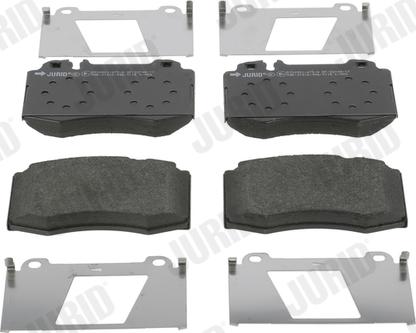 Jurid 573092J - Brake Pad Set, disc brake www.parts5.com