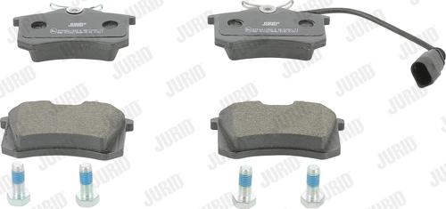 Jurid 573065J - Fren balata seti, diskli fren www.parts5.com