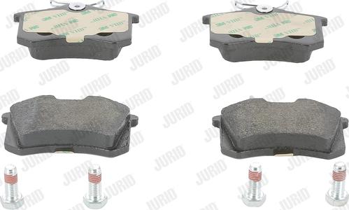 Jurid 573032J - Σετ τακάκια, δισκόφρενα www.parts5.com