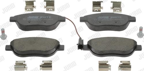 Jurid 573075JC - Brake Pad Set, disc brake parts5.com