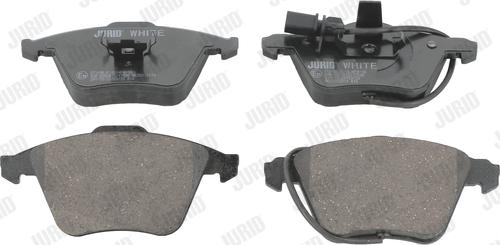 Jurid 573196JC - Set placute frana,frana disc www.parts5.com