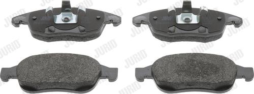 Jurid 573192J - Brake Pad Set, disc brake www.parts5.com