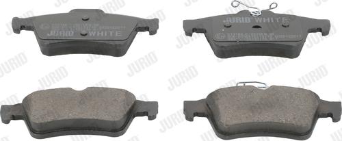 Jurid 573186JC - Kit de plaquettes de frein, frein à disque www.parts5.com