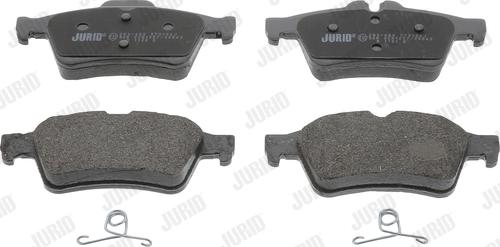 Jurid 573186J - Brake Pad Set, disc brake www.parts5.com