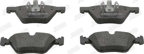 Jurid 573187J - Set placute frana,frana disc www.parts5.com