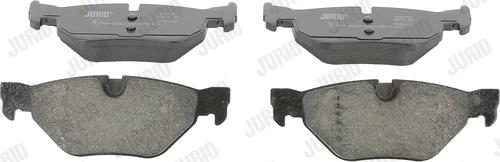 Jurid 573139J - Set placute frana,frana disc www.parts5.com