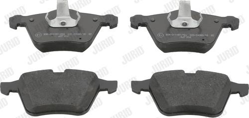 Jurid 573179J - Set placute frana,frana disc www.parts5.com