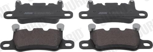 Jurid 573810J - Set placute frana,frana disc www.parts5.com