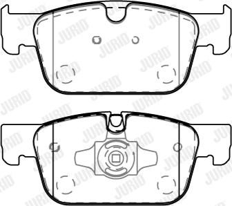 Jurid 573876J - Set placute frana,frana disc www.parts5.com