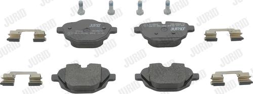 Jurid 573352JC - Brake Pad Set, disc brake www.parts5.com