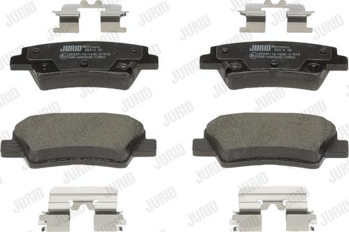 Jurid 573369J - Brake Pad Set, disc brake parts5.com