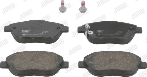 Jurid 573308J - Set placute frana,frana disc www.parts5.com