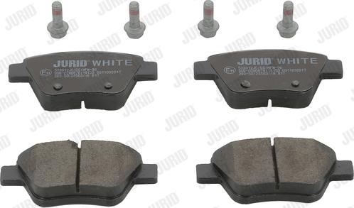 Jurid 573312JC - Set placute frana,frana disc www.parts5.com