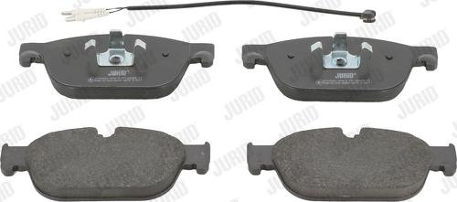 Jurid 573338J - Brake Pad Set, disc brake www.parts5.com