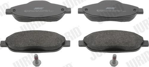 Jurid 573241J - Brake Pad Set, disc brake www.parts5.com