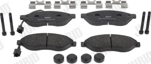 Jurid 573260J - Set placute frana,frana disc www.parts5.com