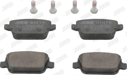 Jurid 573263JC - Set placute frana,frana disc www.parts5.com