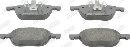 Jurid 573209J - Sada brzdových destiček, kotoučová brzda www.parts5.com