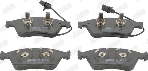 Jurid 573207JC - Set placute frana,frana disc www.parts5.com