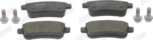 Jurid 573286JC - Set placute frana,frana disc www.parts5.com