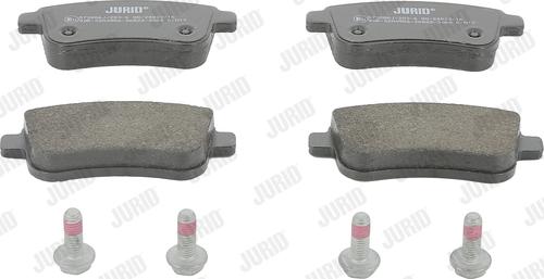 Jurid 573286J - Set placute frana,frana disc www.parts5.com