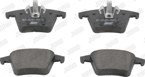 Jurid 573236J - Тормозные колодки, дисковые, комплект www.parts5.com