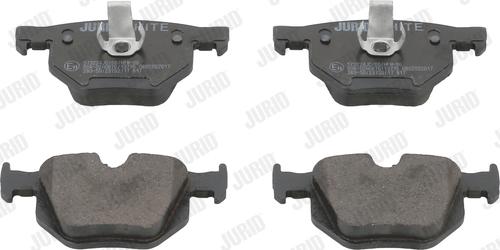 Jurid 573224JC - Set placute frana,frana disc www.parts5.com