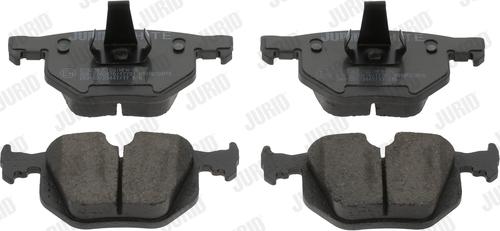 Jurid 573228JC - Set placute frana,frana disc www.parts5.com