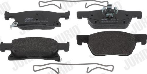 Jurid 573701J - Brake Pad Set, disc brake www.parts5.com