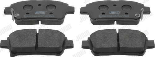 Jurid 573737J - Set placute frana,frana disc www.parts5.com