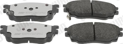 Jurid 572489J - Set placute frana,frana disc www.parts5.com