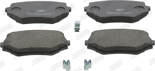 Jurid 572420J - Brake Pad Set, disc brake www.parts5.com